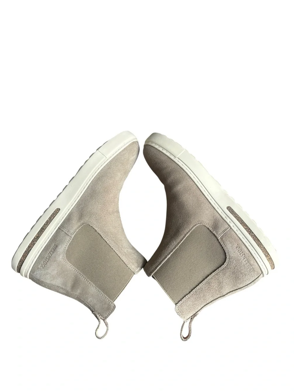 BIRKENSTOCK BEND CHELSEA BOOTS - TAUPE SUEDE size 38S/USL7 M5